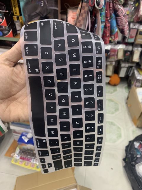 Miếng Lót bàn phím silicon cho macbook 12,13,14,15inch dùng chung