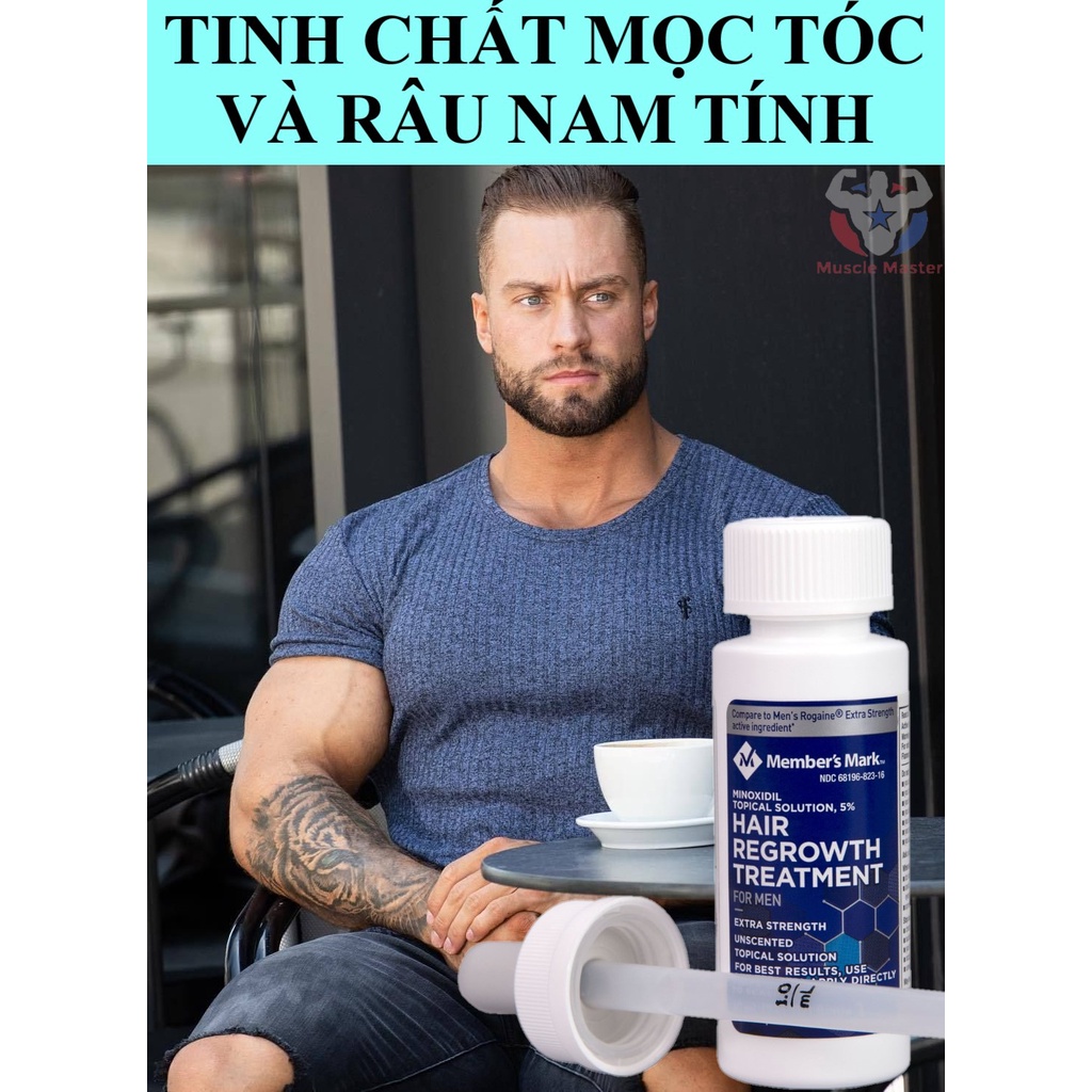 Tinh Chất Mọc Tóc và Râu MINOXIDIL 5% Hair Regrowth Treatment