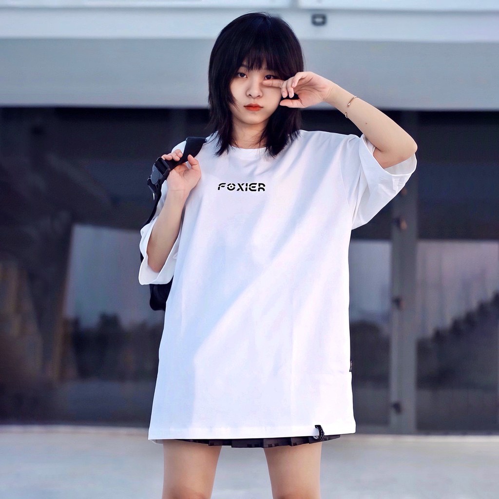 Áo Thun Tay Lỡ in Foxier 2 mặt Áo Phông Cotton Nam Nữ Unisex ,Áo Oversize Form Rộng - BW Fashion