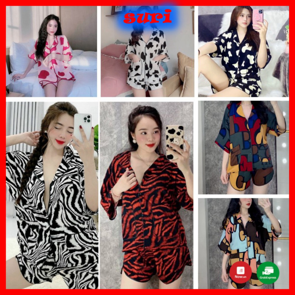 Đồ Bộ Nữ Đùi Hot Hit - Pijama Lụa Mango Cánh Dơi * MA-Đ-00   #Đồ Ngủ | Đồ Bộ Nữ | Váy Ngủ | Pyjama | Pizama --