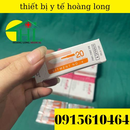 Lưỡi dao mổ kiato số 20 hộp 100 cái