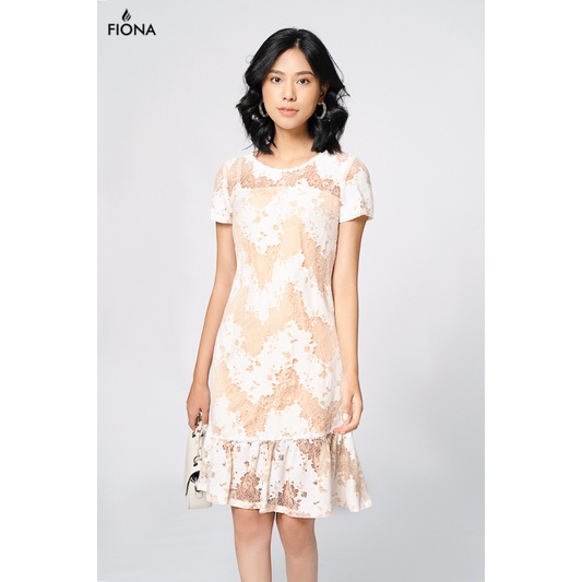 Đầm Suông Nữ FIONA, Đầm Đuôi Cá Thiết Kế Thanh Lịch Mã F450620
