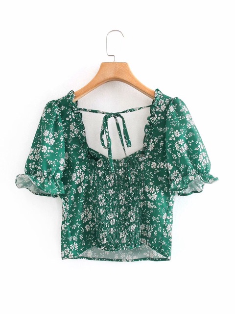 Áo hoa xanh Urban Revivo