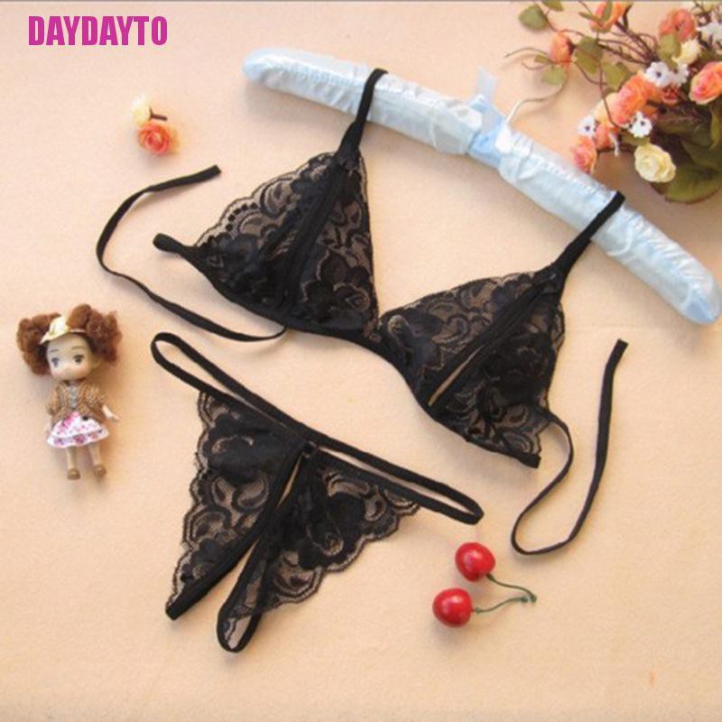 Bộ đồ lót ren không gọng quyến rũ dành cho nữ