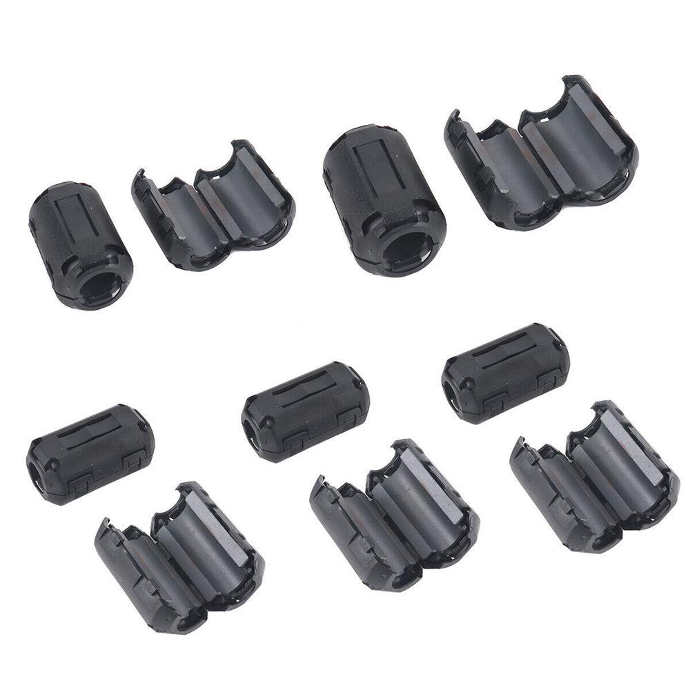 Set 1 / 36 Kẹp Cáp Lọc Tiếng Ồn Màu Đen Dễ Lắp Đặt Siêu Bền Tiện Dụng