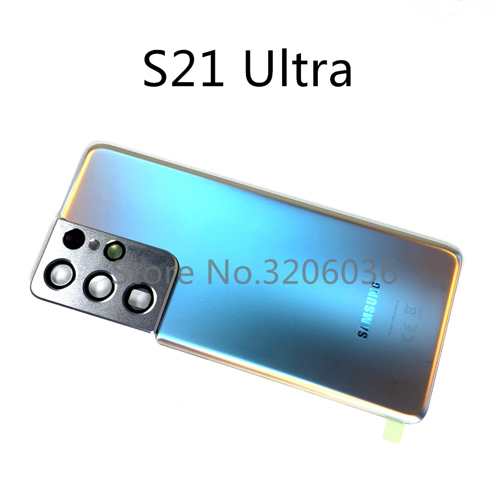 Mặt Lưng Nắp Đậy Pin + Dụng Cụ Thay Thế Chuyên Dụng Cho Samsung Galaxy S21 Ultra G998 G998F G998F / DS G998B 5G