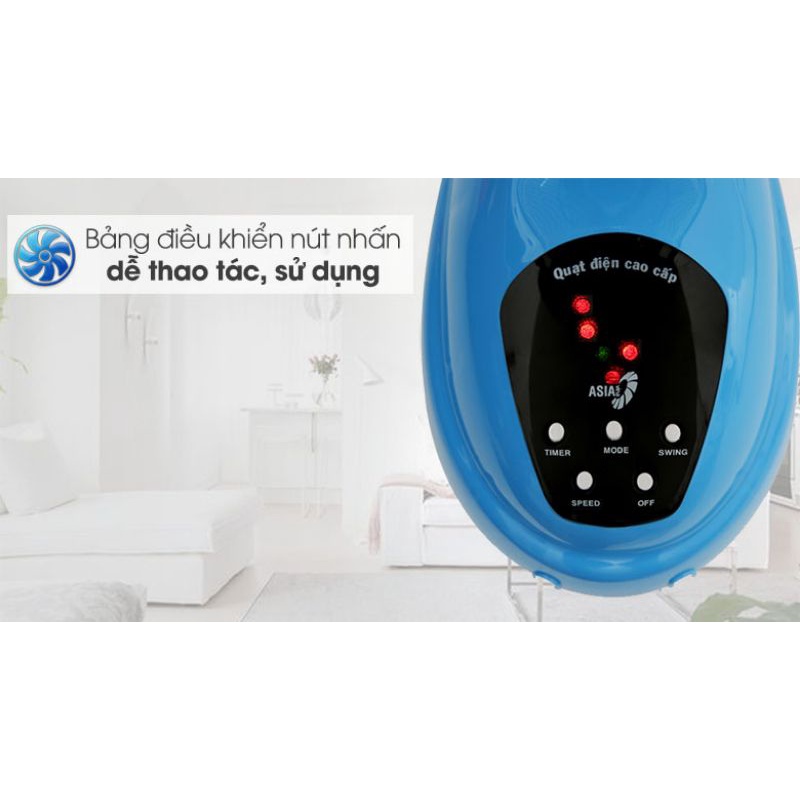 Thanh lý Quạt treo tường Asia L16022 Màu Xanh