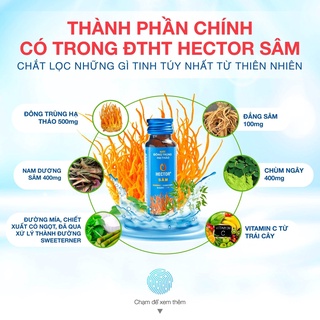 Nước đông trùng hạ thảo Hector sâm