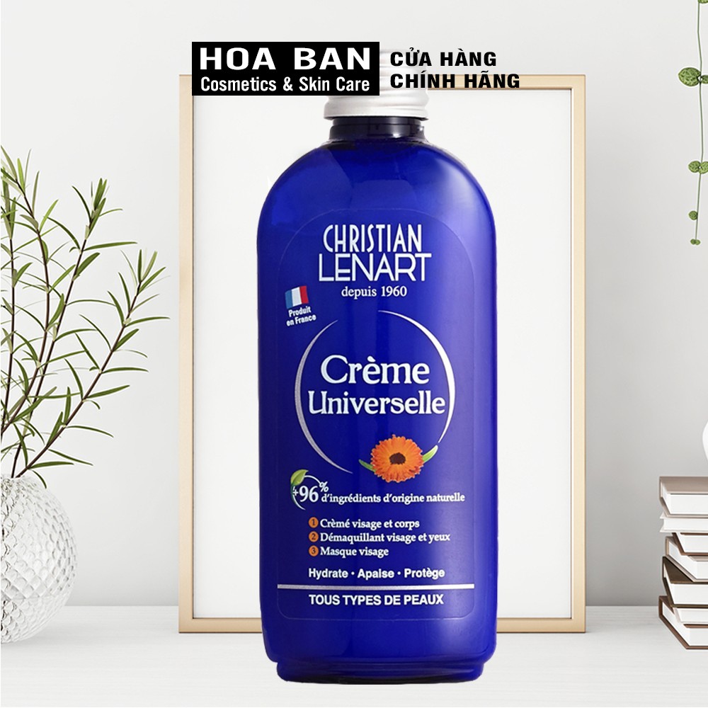 [Có Bill] Kem Dưỡng Ẩm và Phục Hồi Da Chuyên Sâu Hoa Cúc Vạn Thọ Creme Universelle Christian Lenart 100ml