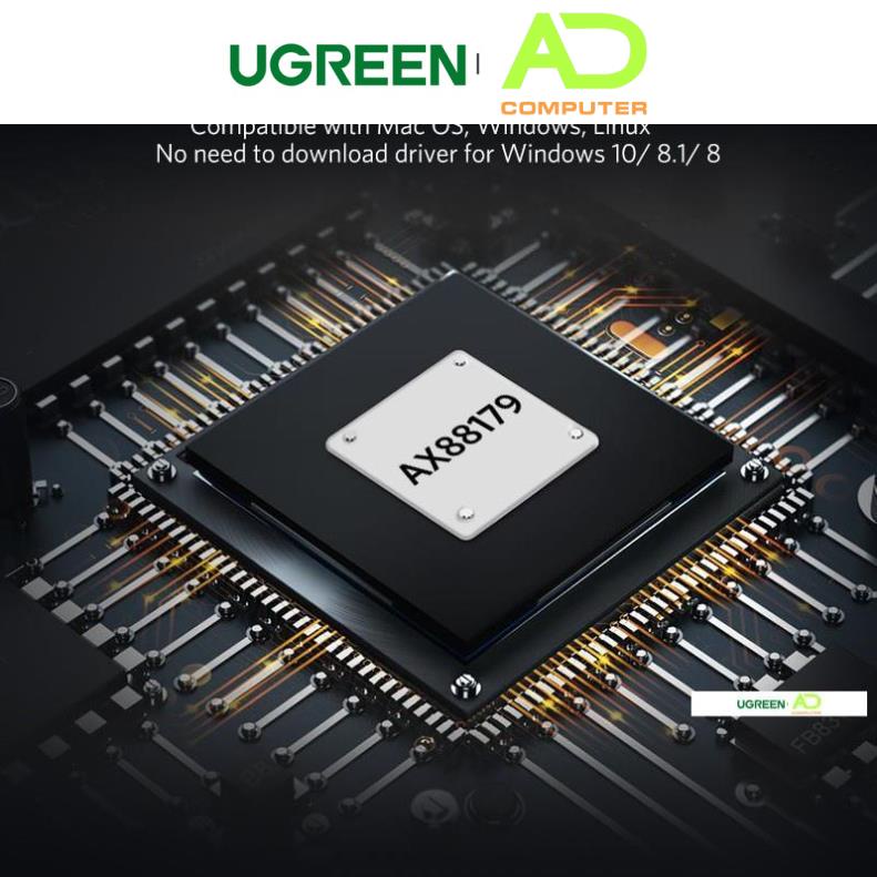 Cáp chuyển đổi USB type C sang đầu mạng Ethernet RJ45 Gigabit UGREEN 50307