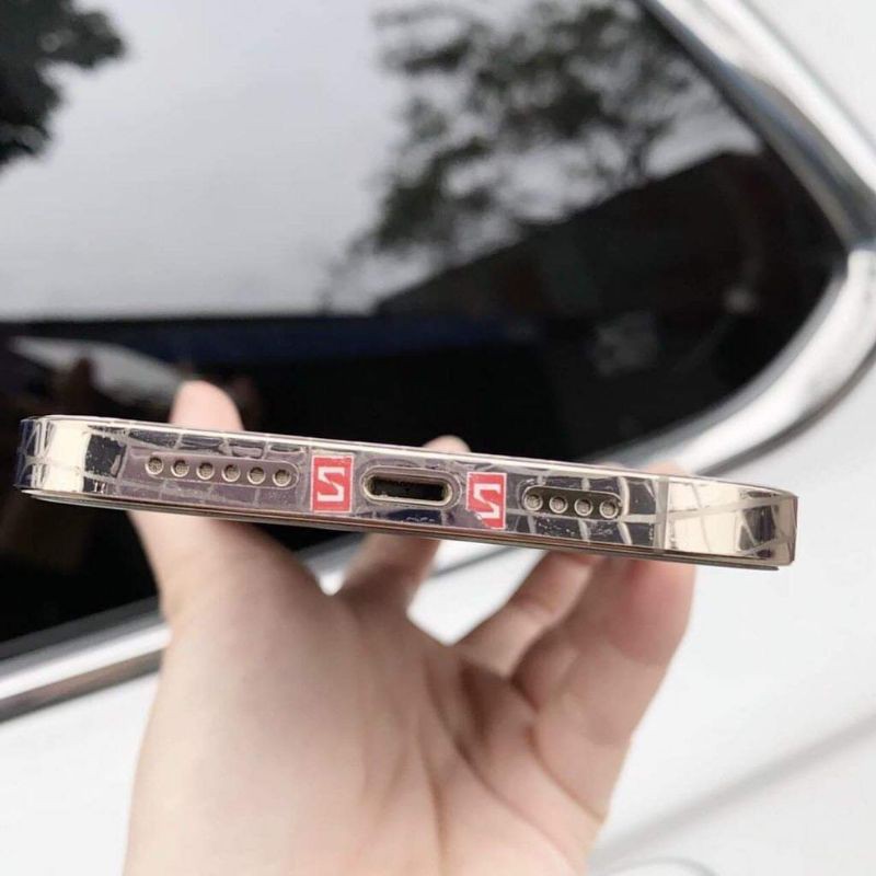 Tấm Dán PPF vân da cá sấu full viền iphone 13 Pro Max , IPhone 12 Pro Max , IPhone 11 , dán bảo vệ chống xước cho iphone