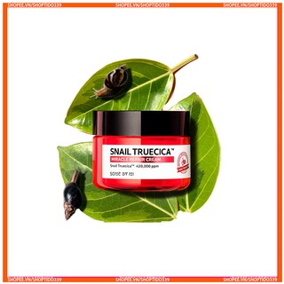 Kem Dưỡng Ẩm Phục Hồi, Cải Thiện Sẹo Lõm Chiết Xuất Ốc Sên Some By Mi Snail Truecica Miracle Repair Cream 50ML