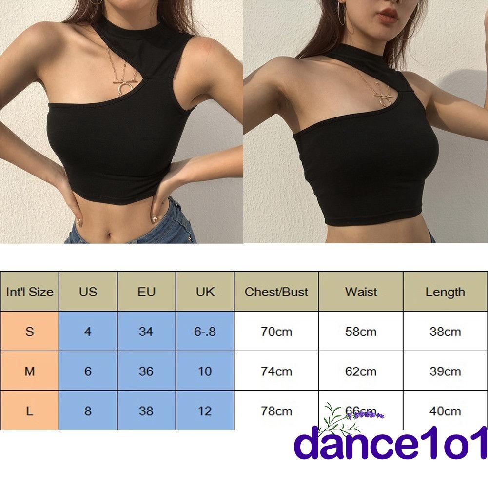 Áo thun nữ không tay hở eo thời trang quyến rũ