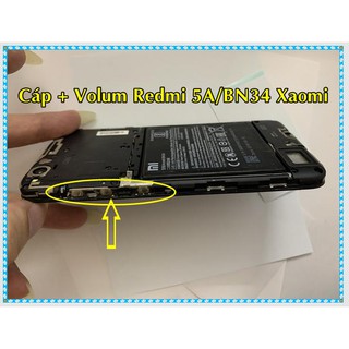 Cáp Nguồn -Volum Redmi 5A Xiaomi