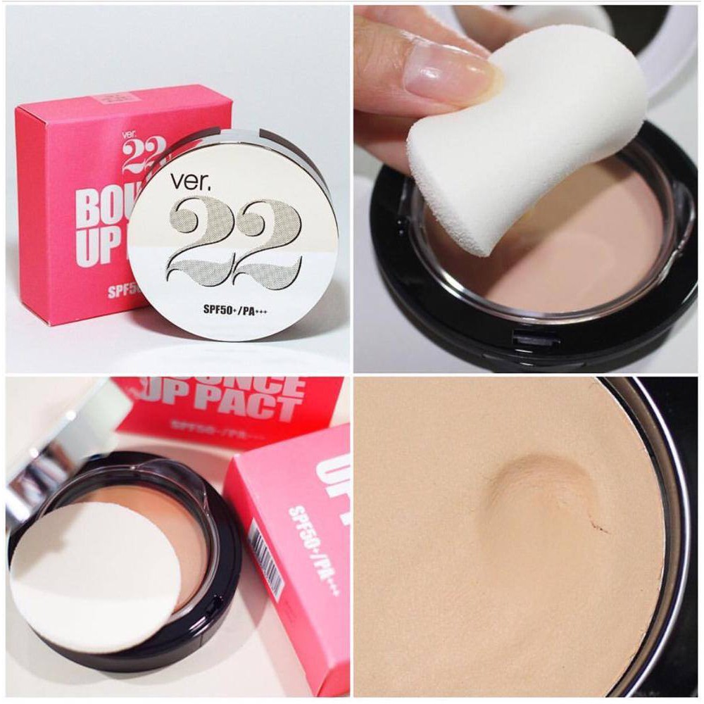 Phấn Tươi Ver. 22 Chosungah Bounce Up Pact SPF 50+/PA+++ - HAFA BEAUTY - Freeship Extra