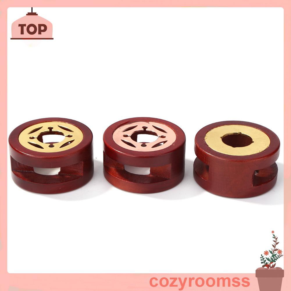 Lò Nung Sáp Nóng Bằng Gỗ Phong Cách Cổ Điển