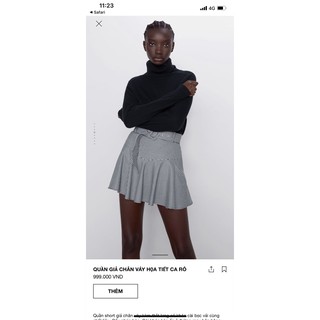 Quần Short Giả Váy ZicZac ZR