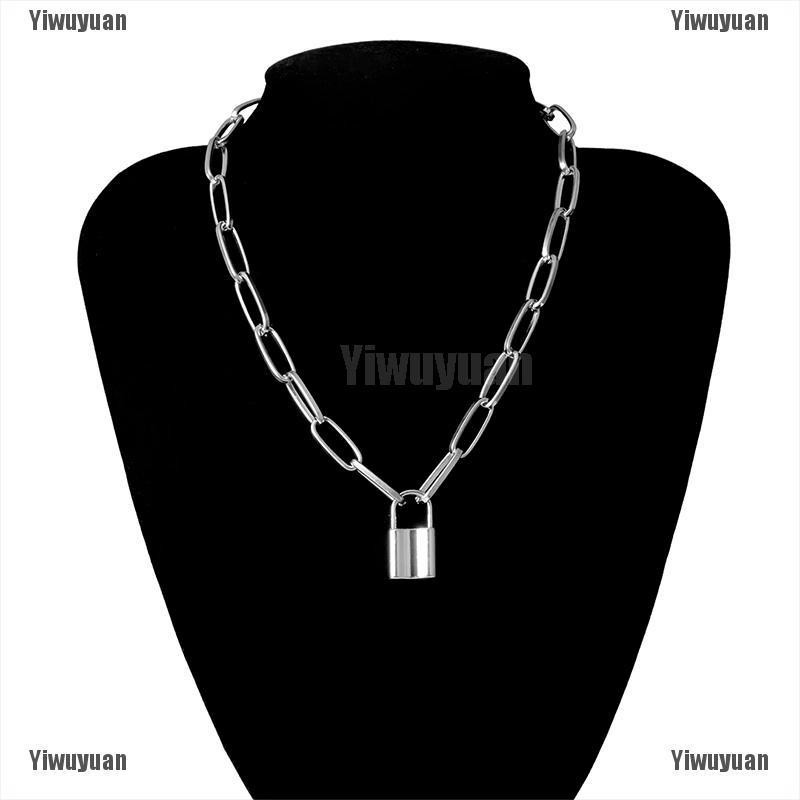 Dây chuyền mặt hình ổ khóa độc đáo cá tính