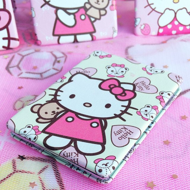 GƯƠNG 2 MẶT BỎ TÚI HELLO KITTY