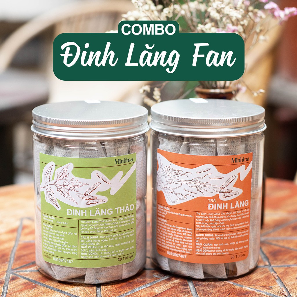 Trà Gạo Lứt huyết rồng Đỗ Đen Trà Hoa Hoè Đỗ Đen Cam Thảo Tâm Sen, Trà Đinh Lăng, Trà Đinh Lăng Thảo Combo 2 hộp bất kì | BigBuy360 - bigbuy360.vn