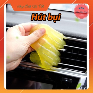 Cao su non dẻo làm sạch hút bụi nội thất ô tô vật dụng