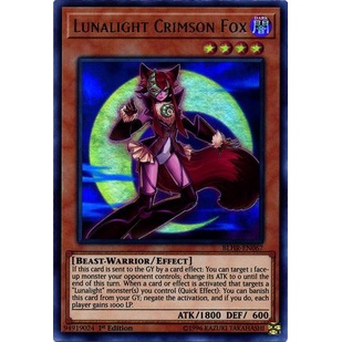 Thẻ bài Yugioh - TCG - Lunalight Crimson Fox / BLHR-EN067'