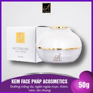 [GIÁ SIÊU SỐC ] Kem Face Pháp 2020 Acosmetics, Kem dưỡng Trắng Da mặt , ngăn ngừa mụn, thâm, nám, tàn nhang FreeShip