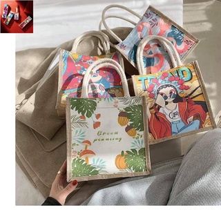 Hợp đồng mua sỉ túi cói vintage hot trend 2022