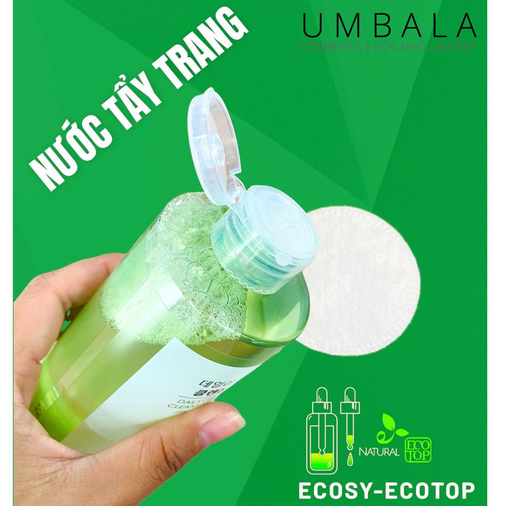 Nước tẩy trang ECOTOP Trà Xanh Hàn Quốc