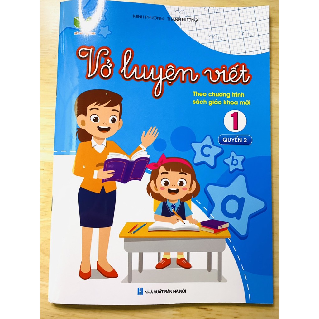 Sách - Combo Vở Luyện Viết Lớp 1 - Chương trình Kết nối tri thức với cuộc sống - Quyển 1,2 (2 cuốn)