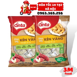 Khoai lang kén Anta, Khoai lang Kén vàng loại ngon nhất gói 250gr [ Hỏa tốc tại Hà Nội ] 3M FOOD AV