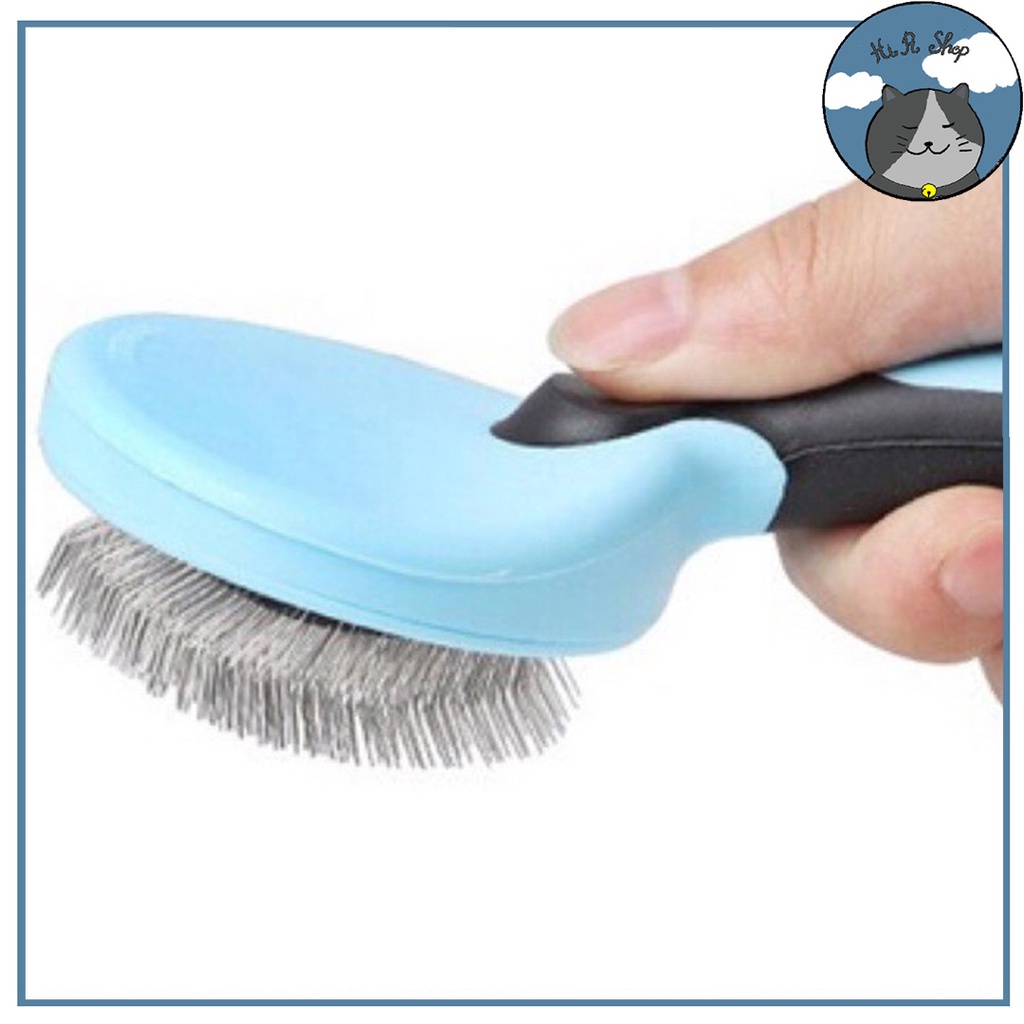 [Fullbox] Lược Chải Lông Gỡ Rối Đánh Xù DeLe Dành Cho Chó Mèo Chất Liệu TPE An Toàn Cho Thú Cưng