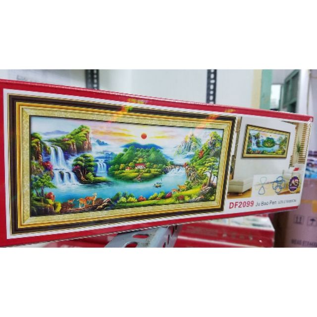 TRANH ĐÍNH ĐÁ PHONG CẢNH DF2099