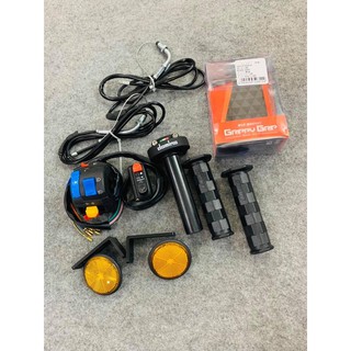 combo cùm tăng tốc domino luôn cùm công tắc fz bao tay daytona gắn mọi dòng xe