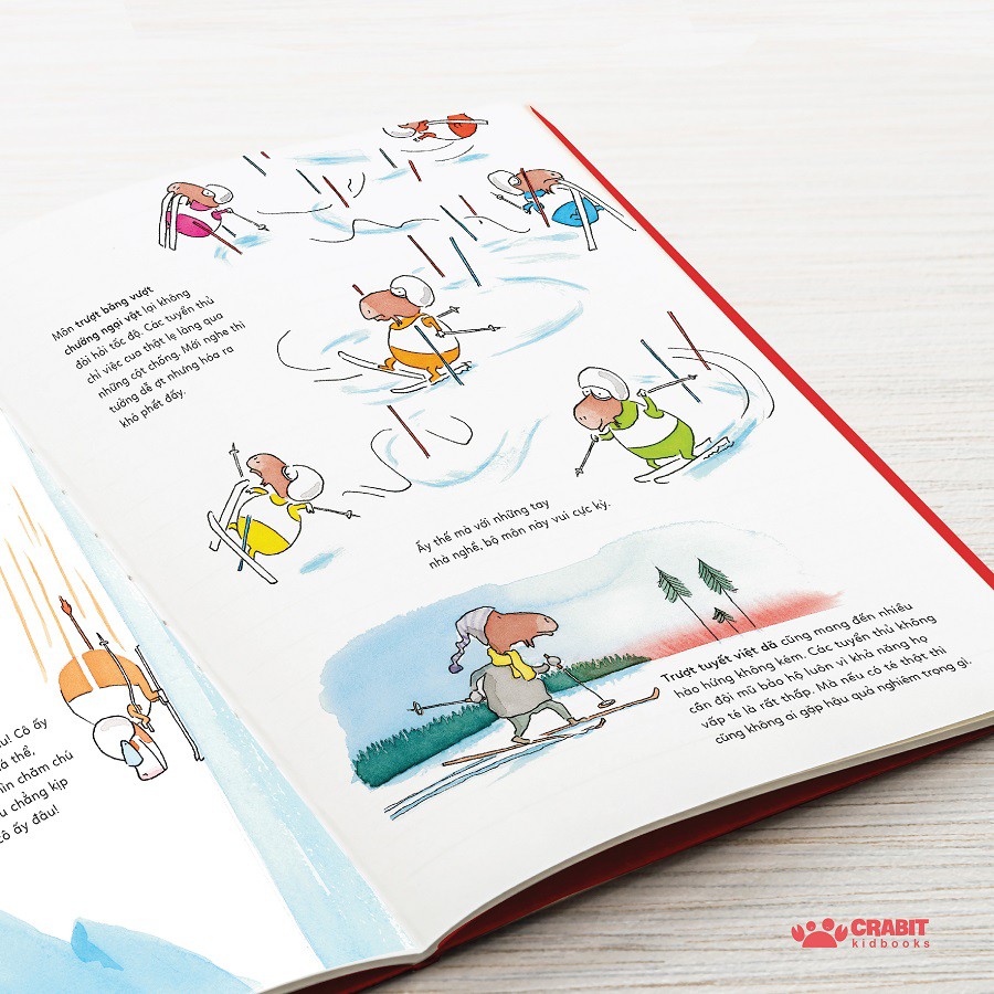 Sách - Thể thao vui biết bao! - Crabit Kidbooks