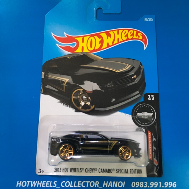 Xe Hot Wheels - 2013 Hot Wheels Chevy Camaro Special Edition Đen
