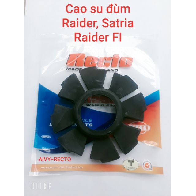 Cao su đùm Raider FI, Satria, Raider xăng cơ Recto, nhập khẩu từ Thái Lan