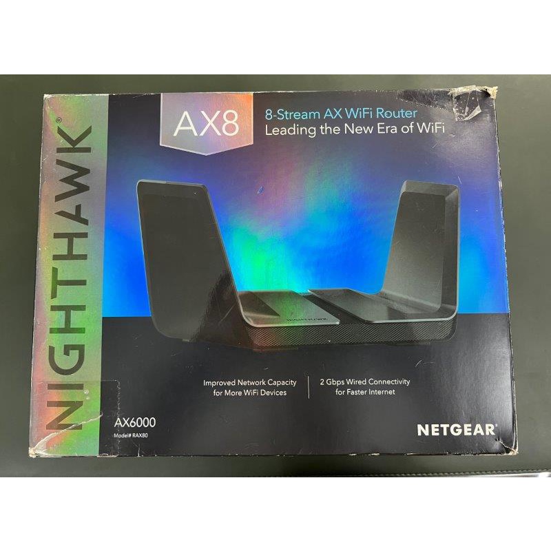 Bộ phát wifi Netgear AX8 RAX80 - AX6000 Wifi 6