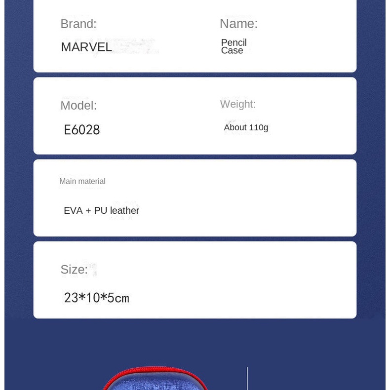 ♛Túi Đựng Bút Chì Nhiều Ngăn Cỡ Lớn In Hoạt Hình Disney Dễ Thương Cho Học Sinh Tiểu Học