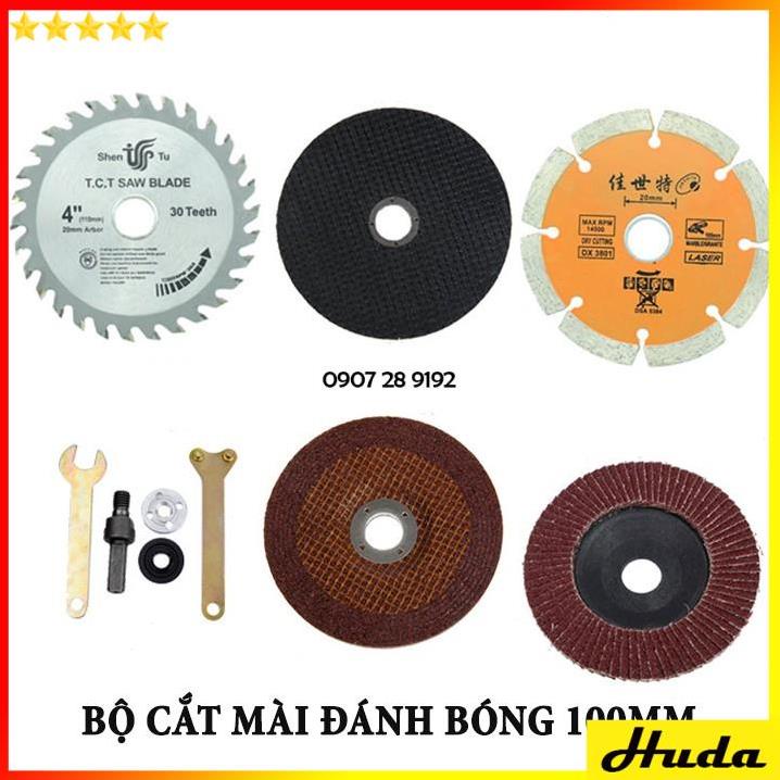 Bộ lưỡi cắt cưa mài gắn máy khoan ⚡️FREESHIP⚡️ Đầu chuyển đổi máy khoan thành máy cắt