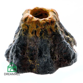 Mô hình núi lửa phun sương trang trí bể cá