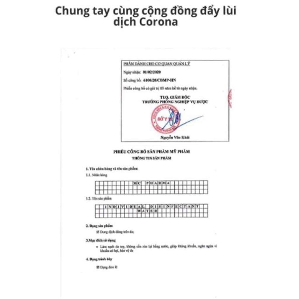 Xịt rửa tay khô - khử trùng sát khuẩn Pharma 120ml | BigBuy360 - bigbuy360.vn