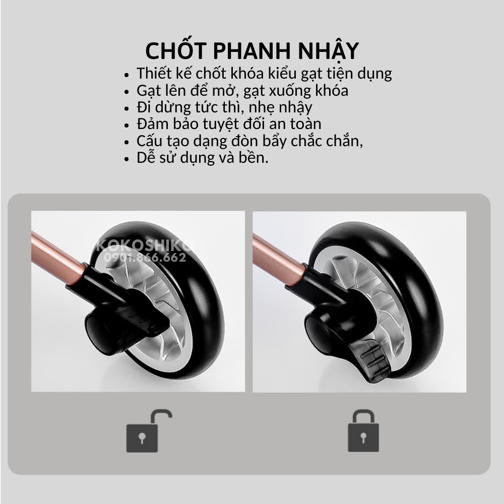 Xe đẩy du lịch Cody Baby 969