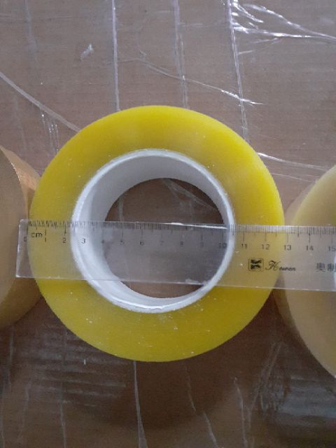 BĂNG DÍNH VPP Thành Tâm - Băng Keo 0,4kg / 1 Cuộn Lõi 2,4mm Bám Dính Tốt Sử Dụng Đa Năng