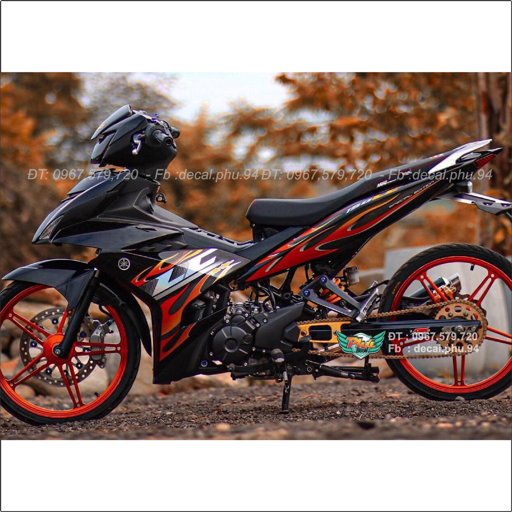 Tem Rời Exciter 150 Lc đỏ đen 2021 (J)