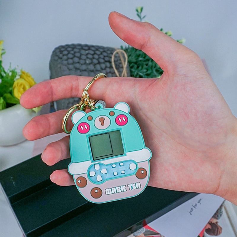 Móc Khóa Hình Gấu Hoạt Hình Xinh Xắn