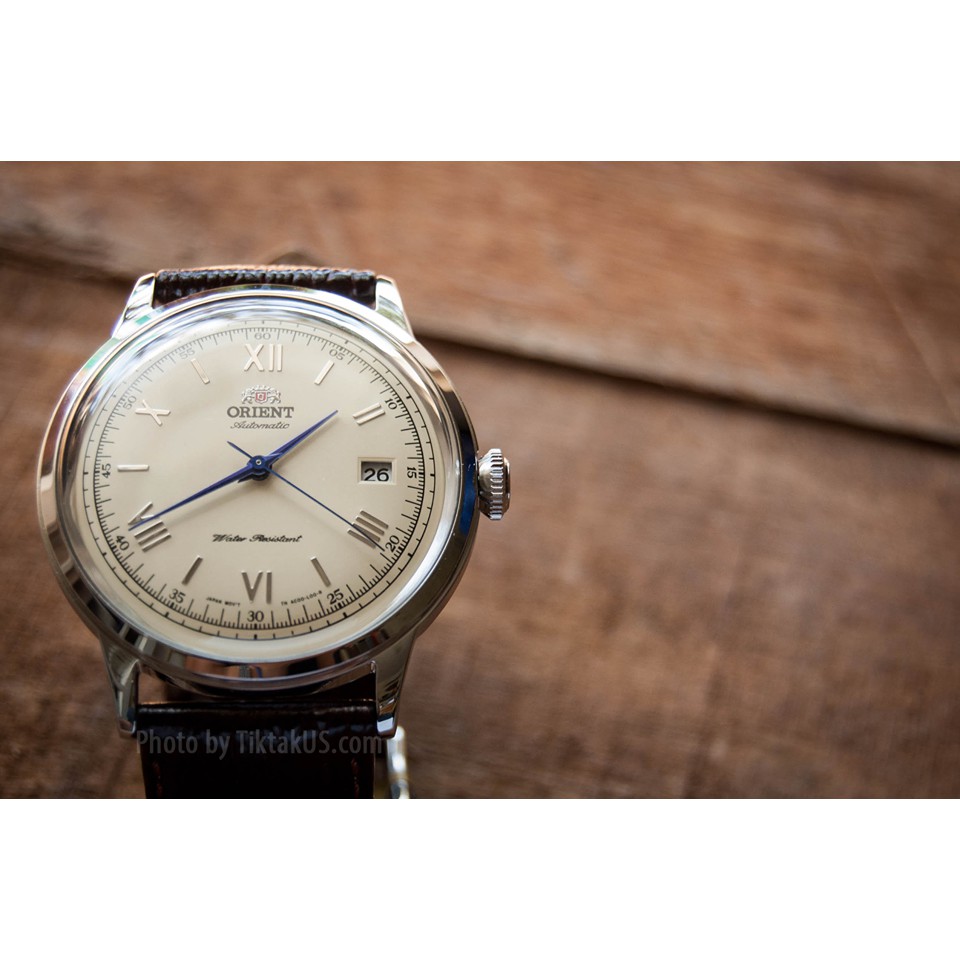 Đồng hồ nam Orient dây da Automatic Bambino Gen 2 Version 2 FAC00009N0