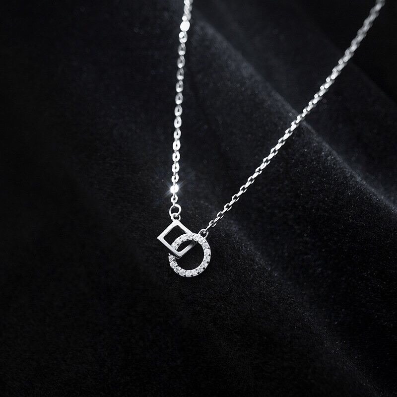 Dây chuyền bạc nữ - dây chuyền Javis - Silvergo silver