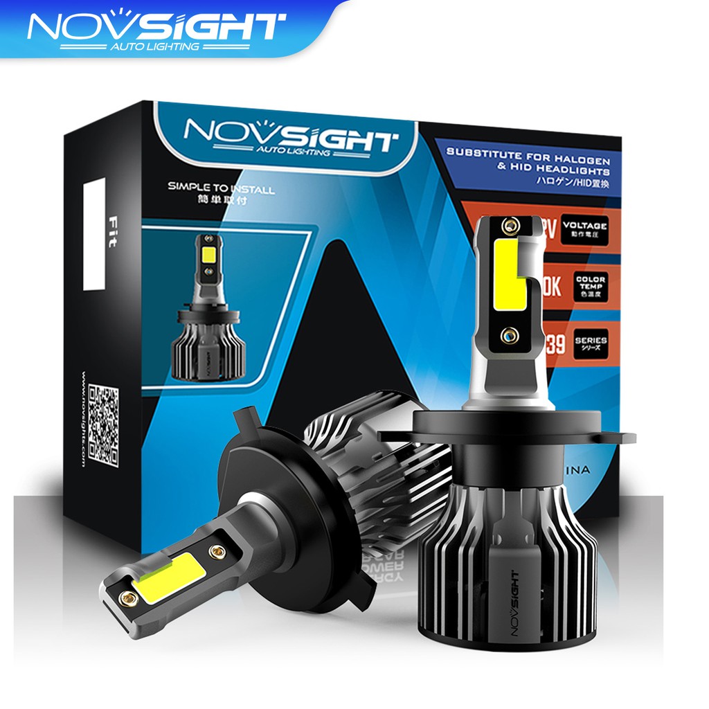 Novsight Bóng Đèn Pha  N39 9005 9006 H4 H7 H11 72W 10000LM Thiết Kế Nhỏ Gọn Chuyên Dụng Cho Xe Hơi