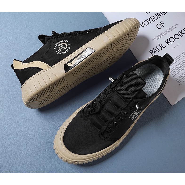 Giày Vải Nam - Giày Lười Vải Nam Kiểu Dáng Đẹp Siêu Nhẹ Êm Chân Dễ Đi AVI - 9198